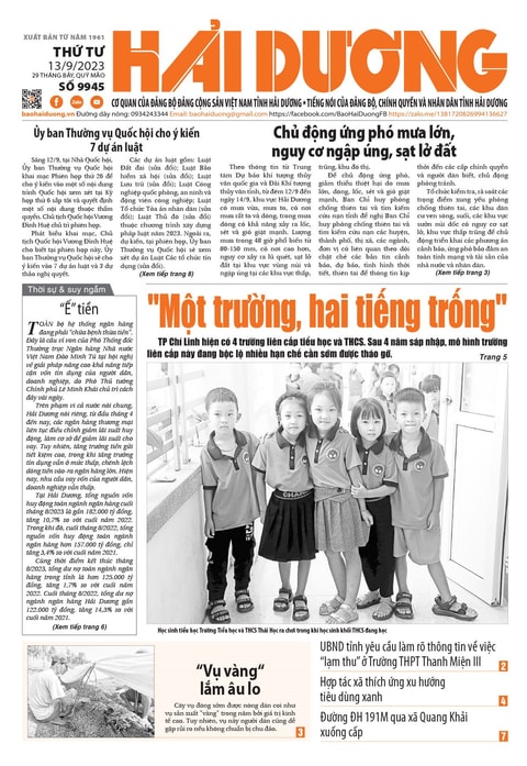 Số 9945 - Tháng 09-2023