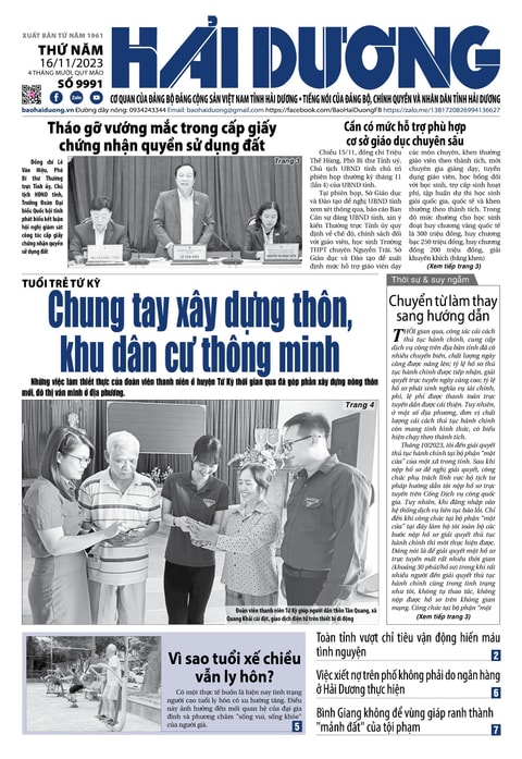 Số 9991 - Tháng 11-2023