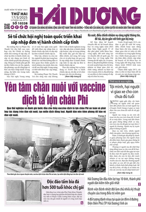 Số 10338 - Tháng 3-2025