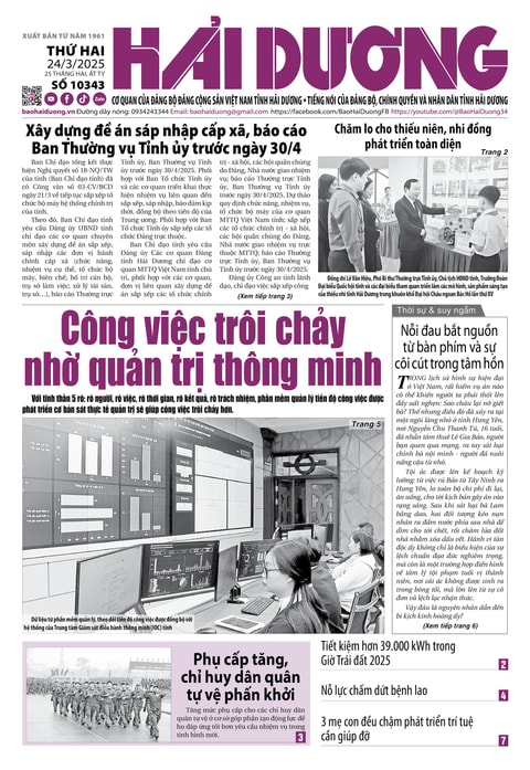 Số 10343 - Tháng 3-2025