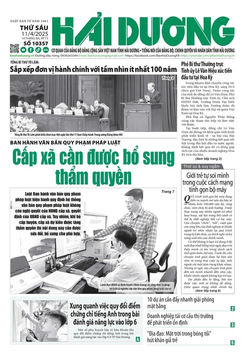 Số 10357 - Tháng 4-2025
