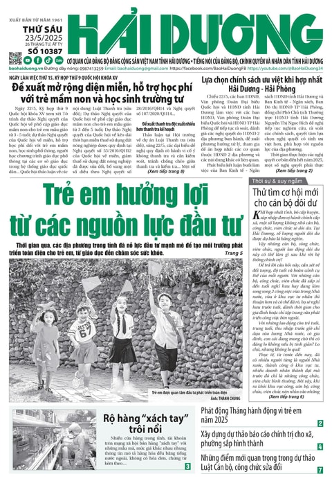Số 10387 - Tháng 5-2025