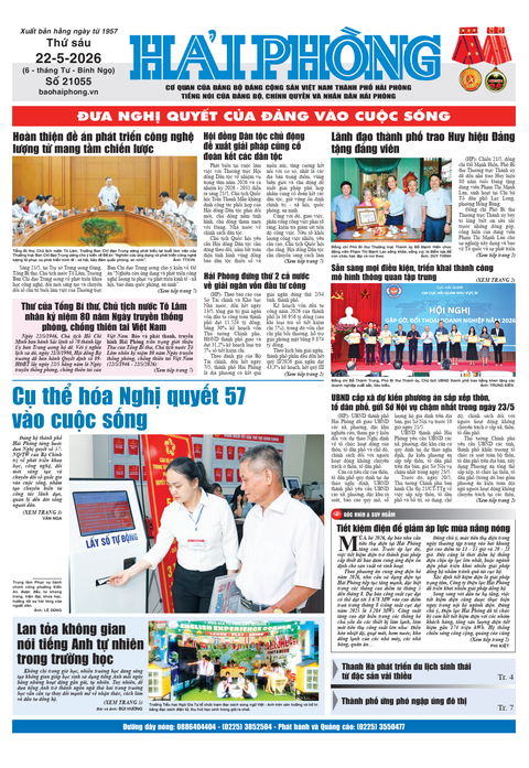  Số 21055 - Tháng 5 - 2026 
