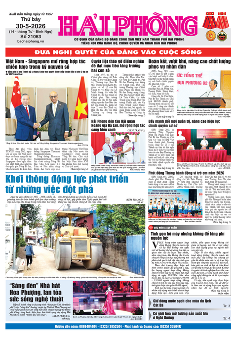  Số 21063 - Tháng 5 - 2026 