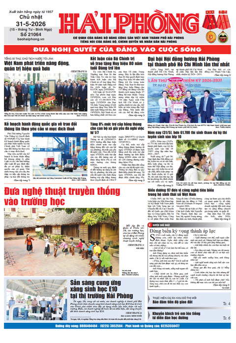 Số 21064 - Tháng 5 - 2026