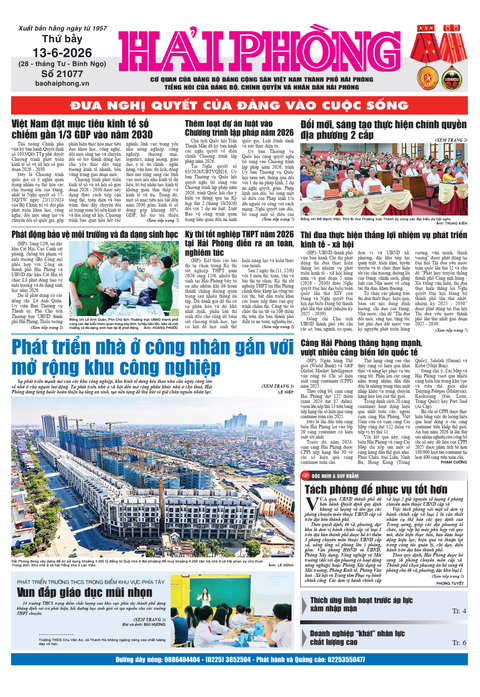 Số 21077 - Tháng 6 - 2026 