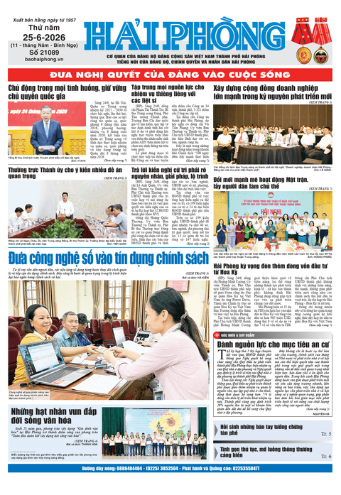  Số 21089 - Tháng 6 - 2026 