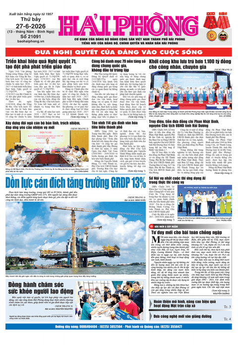  Số 21091 - Tháng 6 - 2026 