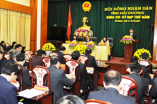 Khai mạc Kỳ họp thứ năm HĐND tỉnh khóa XVI