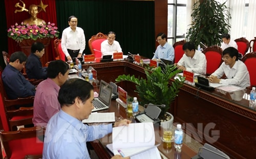 Chủ tịch Ủy ban Trung ương MTTQ Việt Nam làm việc tại Hải Dương