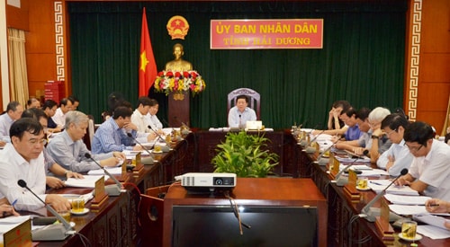 UBND tỉnh họp phiên thường kỳ tháng 11 