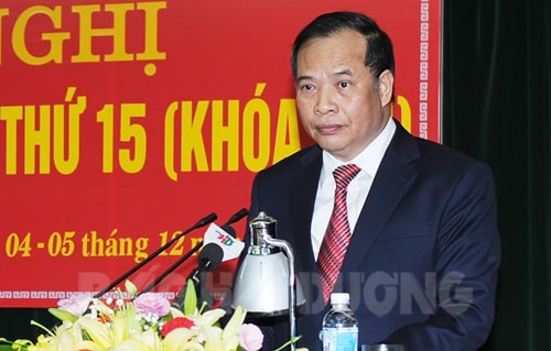 Khai mạc Hội nghị lần thứ 15 Ban Chấp hành Đảng bộ tỉnh