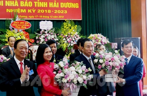 Đại hội Hội Nhà báo tỉnh nhiệm kỳ 2018-2023 thành công tốt đẹp
