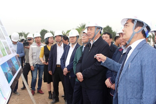 Đẩy nhanh tiến độ thực hiện dự án đường trục Bắc - Nam và khu đô thị EcoRivers