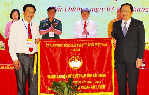 Đại hội đại biểu MTTQ tỉnh Hải Dương lần thứ XVI thành công tốt đẹp