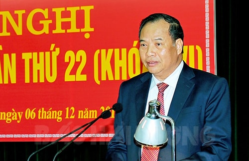Hội nghị lần thứ 22 Ban Chấp hành Đảng bộ tỉnh khóa XVI