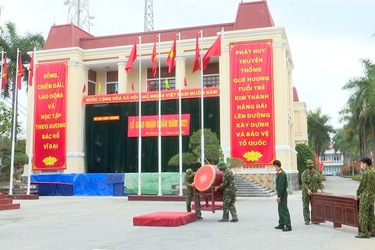 Sẵn sàng cho ngày hội giao quân đặc biệt