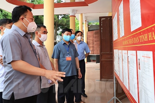 Chí Linh sẵn sàng cho ngày bầu cử đặc biệt