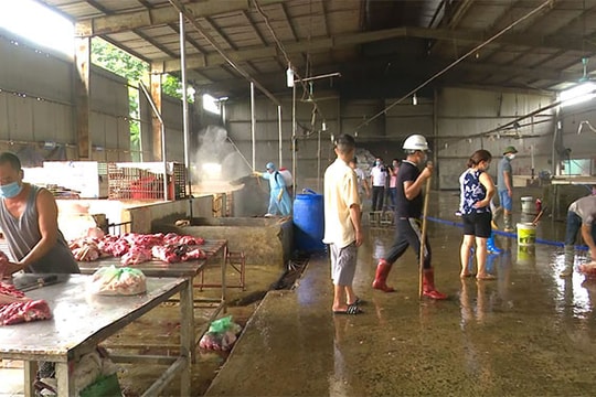 Siết chặt phòng dịch tại lò mổ gia súc, gia cầm tập trung