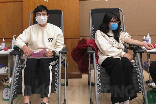 Ngày hội Xuân hồng thu nhận 288 đơn vị máu