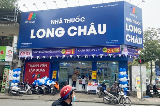 Nhà thuốc Long Châu bình quân mỗi tháng thu 720 tỷ đồng