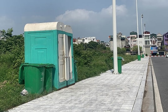 Lắp đặt 4 nhà vệ sinh công cộng tại khu vực Trung tâm Văn hóa Xứ Đông
