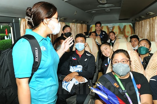 [Photos] Enthusiastic volunteers for SEA Games 31 in Hai Duong