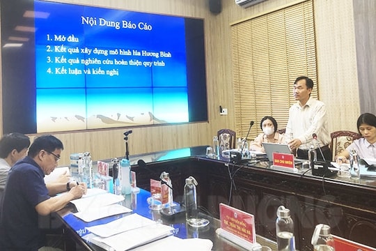 Nghiệm thu 4 đề tài, dự án thuộc lĩnh vực nông nghiệp
