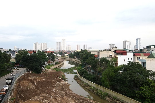 Ngổn ngang dự án chống ngập nghìn tỷ phía Tây Hà Nội