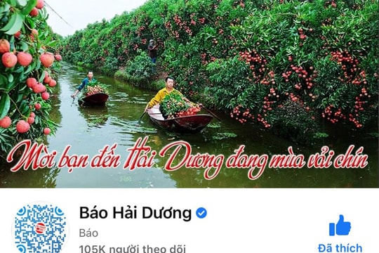 Fanpage Báo Hải Dương được cấp “tick xanh”