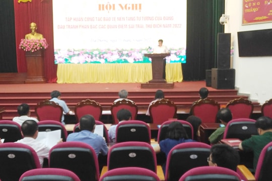 Tăng cường đấu tranh phản bác các thông tin xấu độc, quan điểm sai trái, thù địch