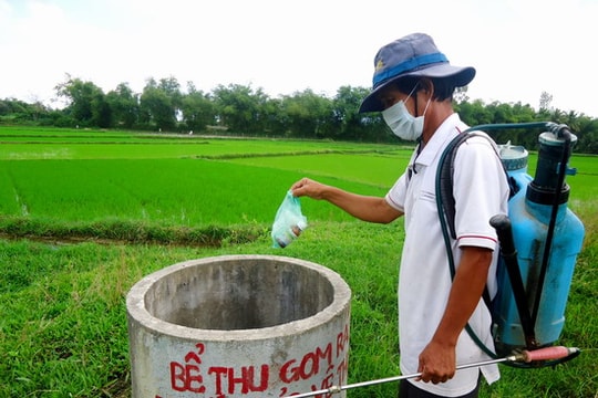 ​Tứ Kỳ mỗi năm phát sinh khoảng 1,2 tấn vỏ thuốc bảo vệ thực vật