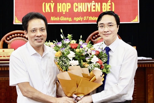 Đồng chí Phan Nhật Thanh được bầu giữ chức Chủ tịch UBND huyện Ninh Giang