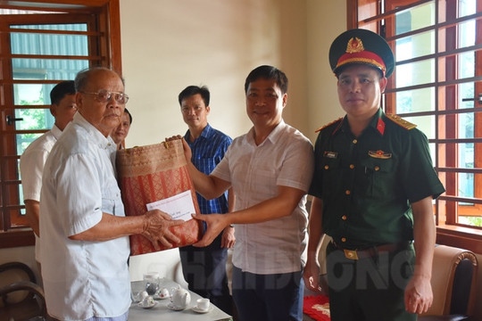 Nhiều hoạt động chăm lo gia đình chính sách, người có công