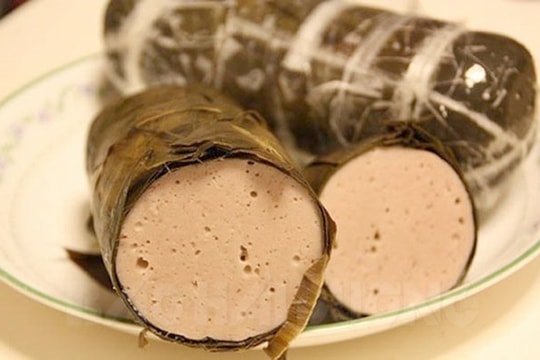 Giò lợn Tân Hương thơm ngon, đậm vị