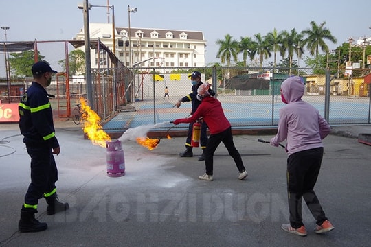 Chủ hộ kinh doanh không tham gia tập huấn chữa cháy, có bị phạt?