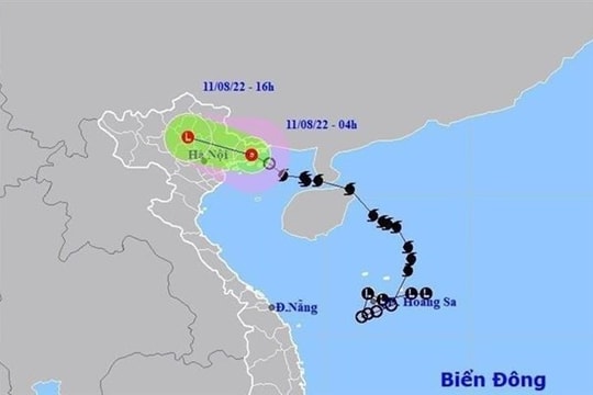 Storm Mulan weakens into tropical depression