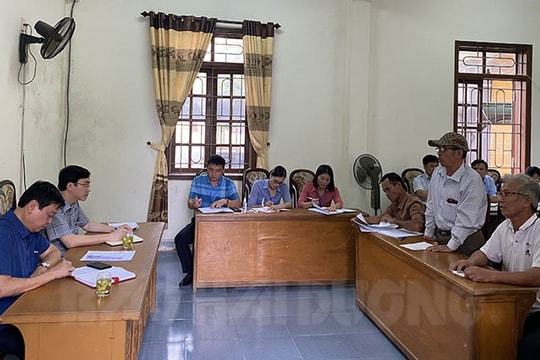 Ninh Giang số lượt tiếp công dân giảm
