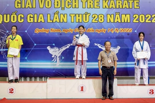 Hai Duong youth karate team overfulfills medal target