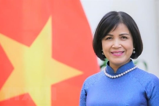 Phái đoàn Việt Nam và Cộng hòa Dân chủ Nhân dân Lào tại Geneva giao lưu hữu nghị