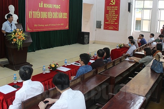 14 thí sinh đạt trên 90 điểm sau kỳ thi tuyển công chức vòng 2