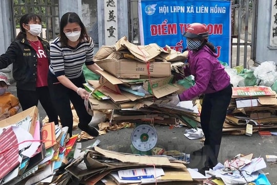 Hội Phụ nữ TP Hải Dương thành lập 150 tổ thu gom phế liệu
