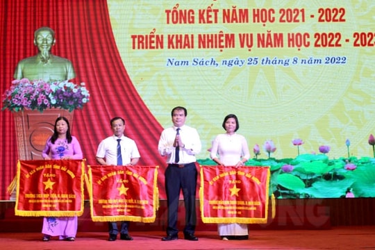 Nam Sách có 100% trường học đạt chuẩn quốc gia