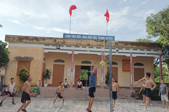Xã Đồng Tâm phát huy hiệu quả thiết chế văn hóa, thể thao