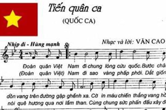Thiêng liêng lời Tiến quân ca