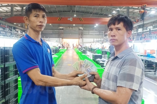 Trọng người trả của rơi nhặt được