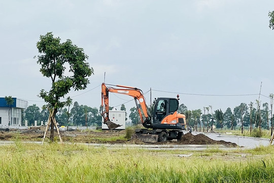 Chưa mở bán đất trong khu dân cư Trạm Bóng