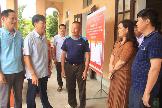Thanh Miện hoàn thành bầu cử trưởng thôn, khu dân cư