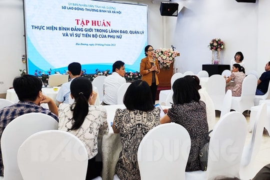 Nâng cao nhận thức về bình đẳng giới