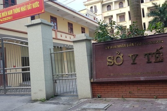 Ông Phạm Hữu Thanh điều hành Sở Y tế Hải Dương